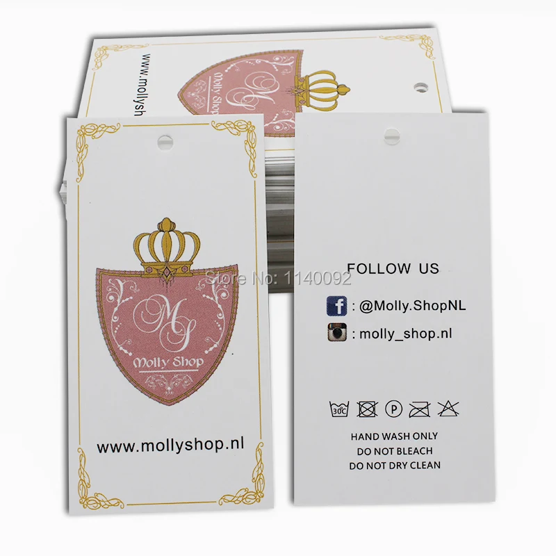 

Free shipping custom clothing hang tag/swing tag/T-shirt jacket printed labels/women dress tags/packing labels 500 pcs a lot