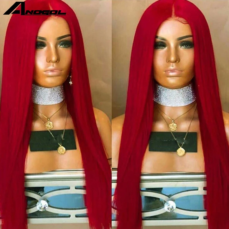 DLME-Straight-Glueless-Heat-Resistant-Red-Synthetic-Lace-Front-Wig-With-Baby-Hair-180-Density-24Inch
