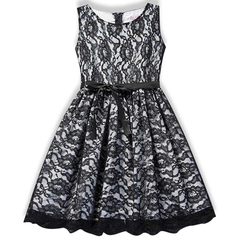 

2018 summer new style Girls lace sweet dress 3-10 Year Elegant princess dress