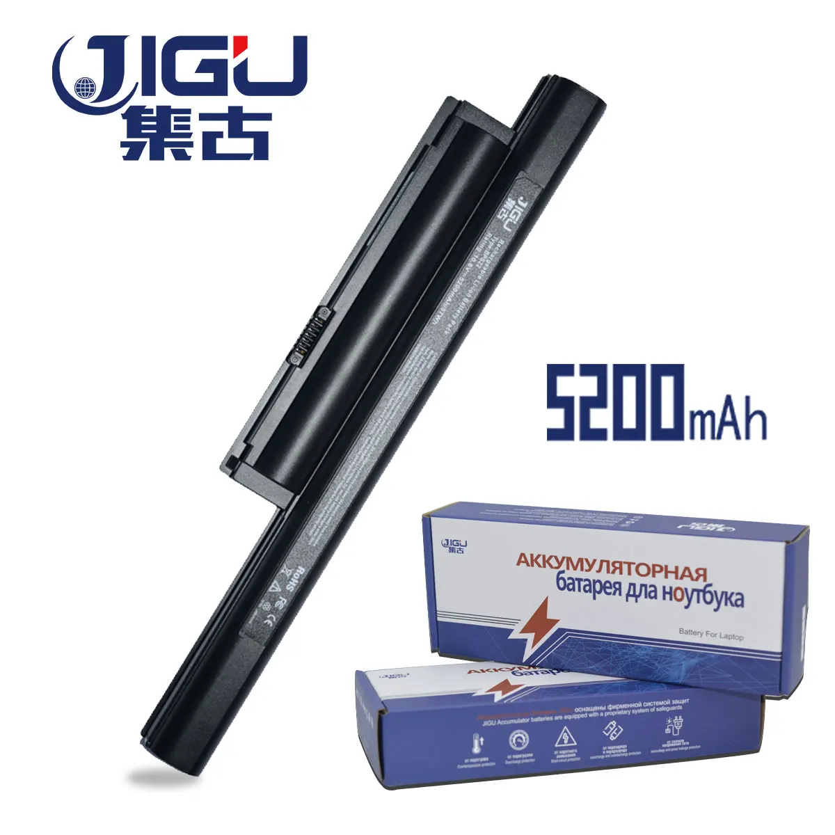 JIGU Whitout CD 6 элементный Аккумулятор для ноутбука Sony VAIO VGP BPS22 BPL22 BPS22A/A EB13 EB15 VPCEA20