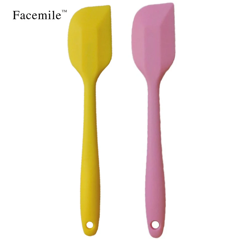 2pcs/set Non stick Silicone Spatulas Set, Heat resistant Baking Spoon