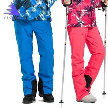 Очень толстые лыжные штаны, комбинезоны, теплые зимние спортивные мужские зимние брюки, женский лыжный костюм, одежда для сноуборда, водонепроницаемая, новинка