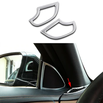 

2x Chrome upper air outlet trim Cover Frame For Mercedes-Benz S Class W222 14-16
