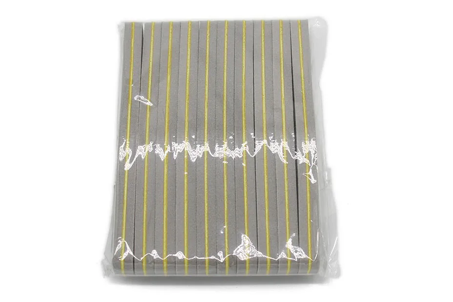 Lixa de Unha Salão de Arte Best Selling Kimcci Boa Qualidade Ferramentas Manicure Grupo Esponja Tampão Borda 220 - 280 Unha Suprimentos 10 Pcs 8 Tampão BORDA 220 280 Prego Salão de Arte Manicure suprimentos