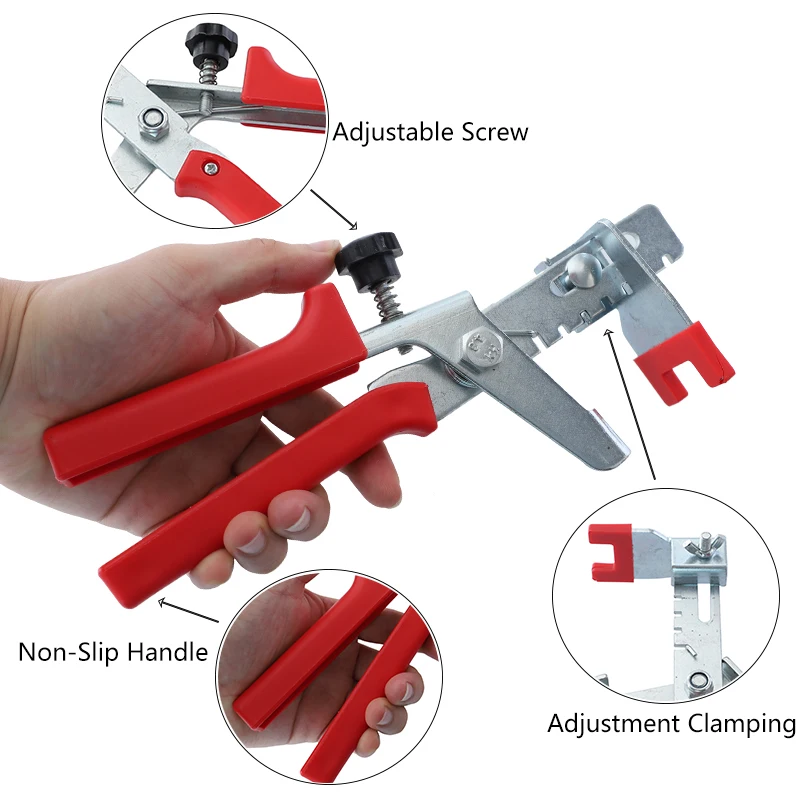 Инструменты для выравнивания плитки Регулируемый Керамический плиточный локатор Распорки напольные плоскогубцы зажим и клинья система выравнивания для строительных инструментов