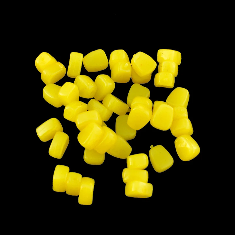 

Carp Fishing Pop Up Corn 100pcs/lot Yellow Soft Floating Carp Fishing Imitation Pop Up Corn Carp Fishing Artificial Bait