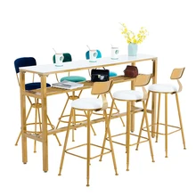 Барный стул коммерческий модный высокий стол Кованое железо стул креативный барный стол и стул сочетание