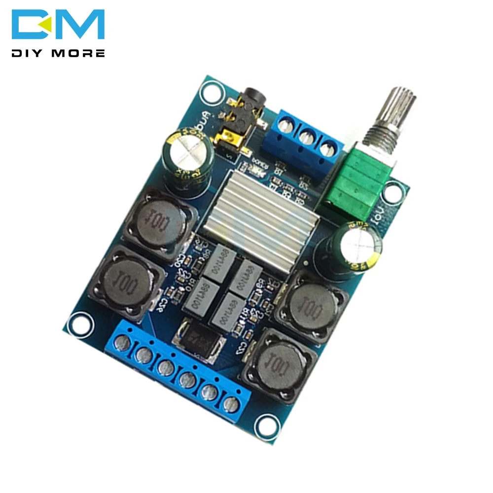 50 Вт x 2 TPA3116D2 двухканальный DC 4 5 27 в цифровой мощный аудио музыкальный динамик