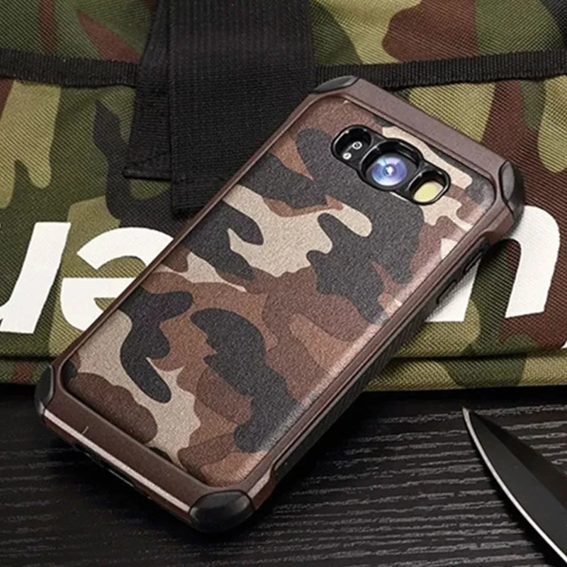 

Army Camo Camouflage Pattern Back Cover For Samsung Galaxy J5 J7 J2 Prime J310 J510 J710 Hard Plastic Soft TPU Armor Case