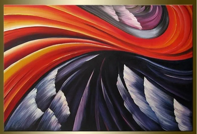 

100%Handpainted Pictures Modern Abstract Art Wall Art Oil Painting On Canvas Free Shipping Pictures For Home Decoration