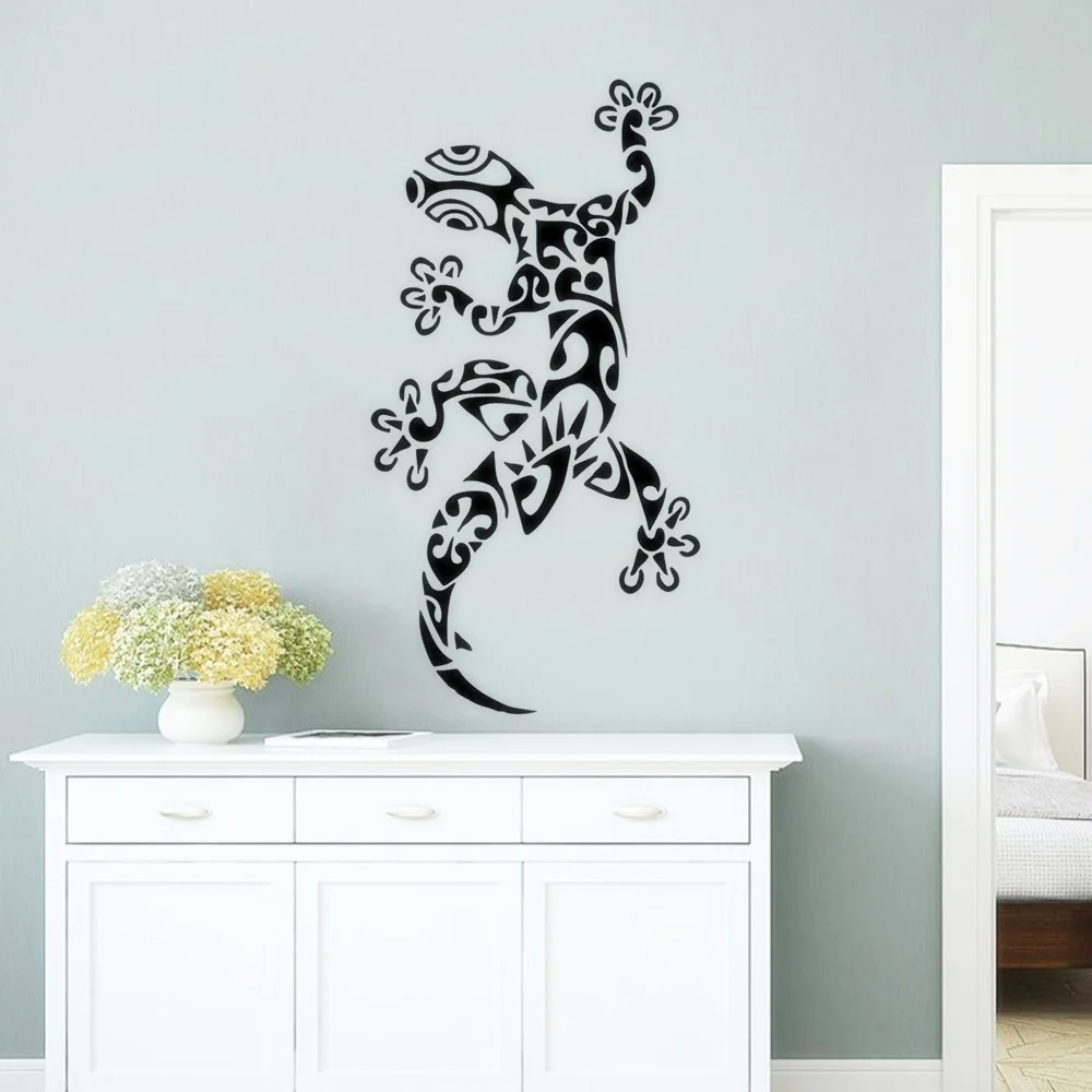 Gecko Lizard Wall Art Sticker Large Vinyl Transfer Graphic Decal Home Decor an7 Gecko Lizard Wall Art Sticker Large Vinyl Transfer Graphic Decal Home Decor an7