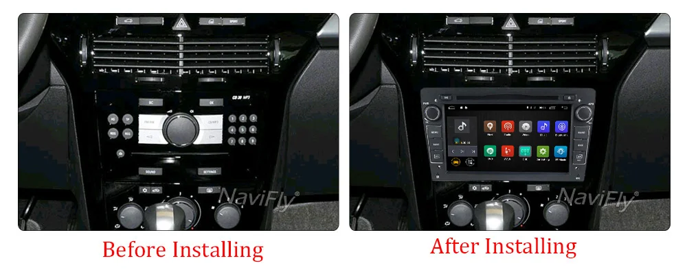 Best NaviFly Android 7.1 Car dvd player radio audio For Opel Zafira B Vectra Meriva Antara Astra Corsa GPS navigation 4G WIFI BT RDS 10
