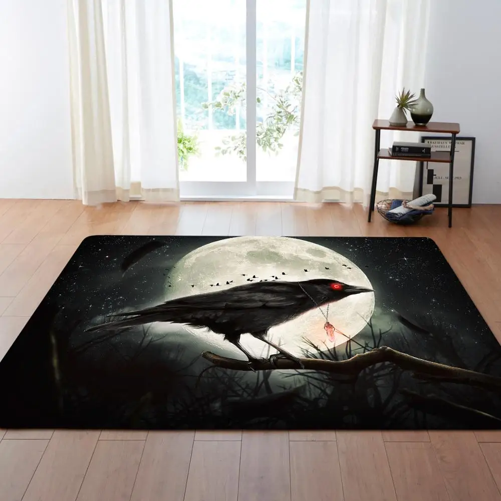 

Nodic Moon Print Carpet Indoor Modern Area Rug Floormat Kid Play Game Mat Blanket Hallway Doormat Anti-slip Mat Livingroom