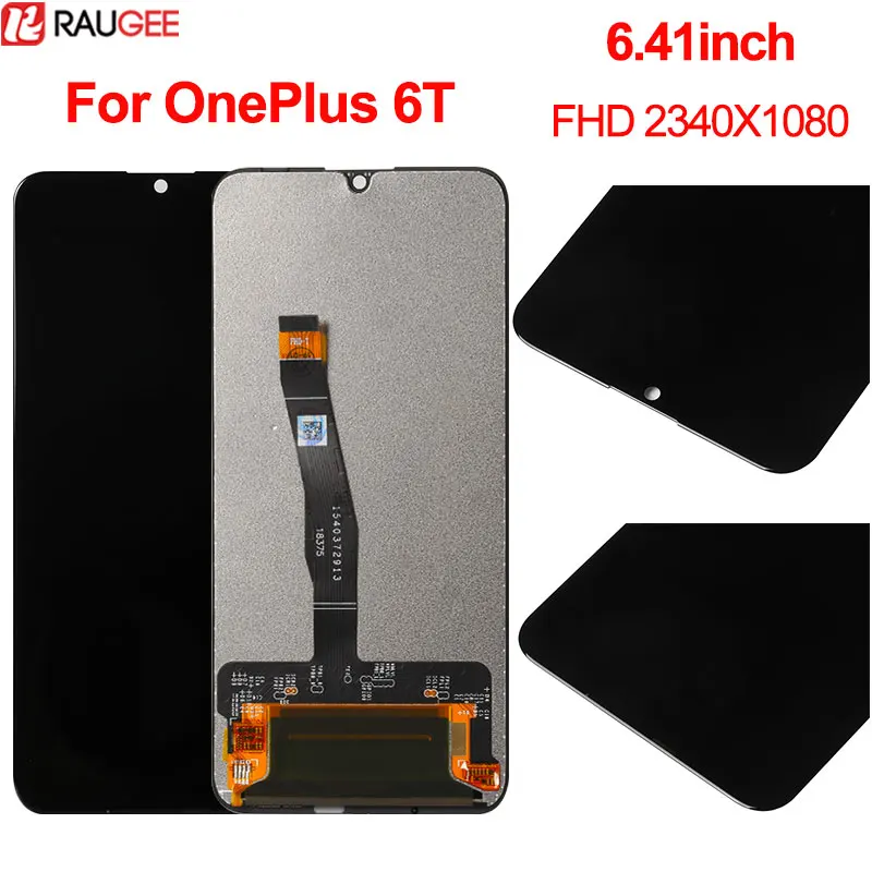 Display For OnePlus 6T LCD Display Touch Screen 6.41" Digitizer Glass