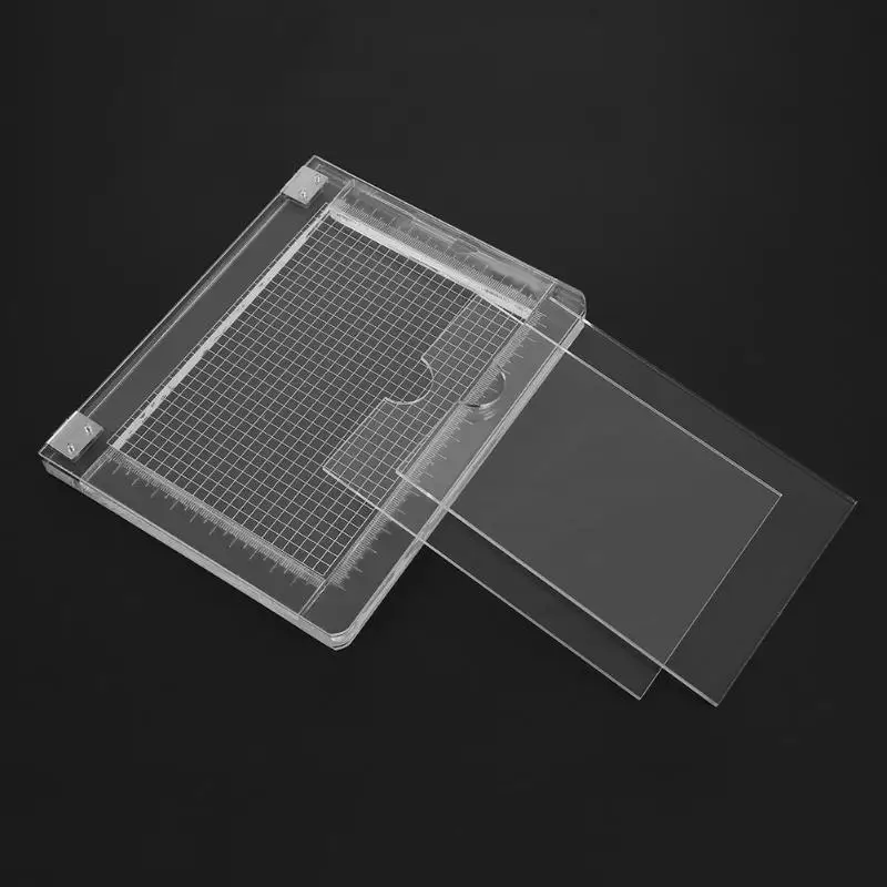 DIY прозрачная ручка печать штамп блок для скрапбукинга фотоальбом акриловые штампы позиционирования инструмент Скрапбукинг аксессуары