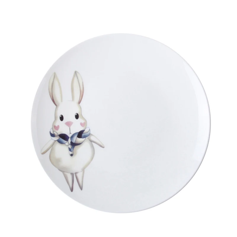 

Geometry Ceramic 8 Inch Dinner Plate Dish Bone China Dessert Plate Snack Plate Cake Plate Decoration Tableware Dinner Set