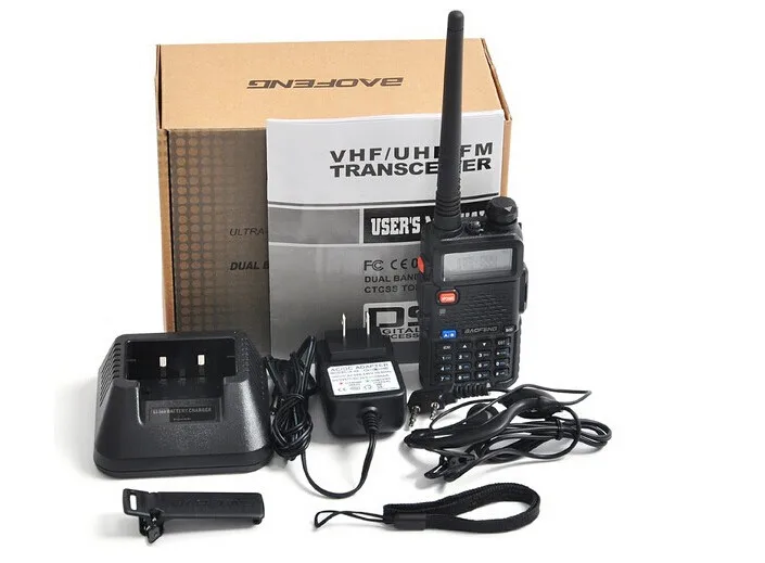 2 Упак. Baofeng UV-5R ham Радио двухдиапазонного радио 136-174 МГц и 400-520 МГц pofung ручной двухстороннее радио рации cb радио