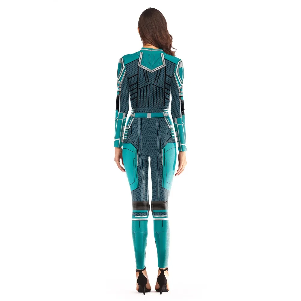Marvel Heroes Avengers Endgame 4 COS Costume Adult surprise captain jumpsuit cosplay tights anime Costume