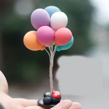 

Car Decoration Balloon Cute color romantic soft Cartoon Car Mini Balloon Automobile Auto Interior car-styling
