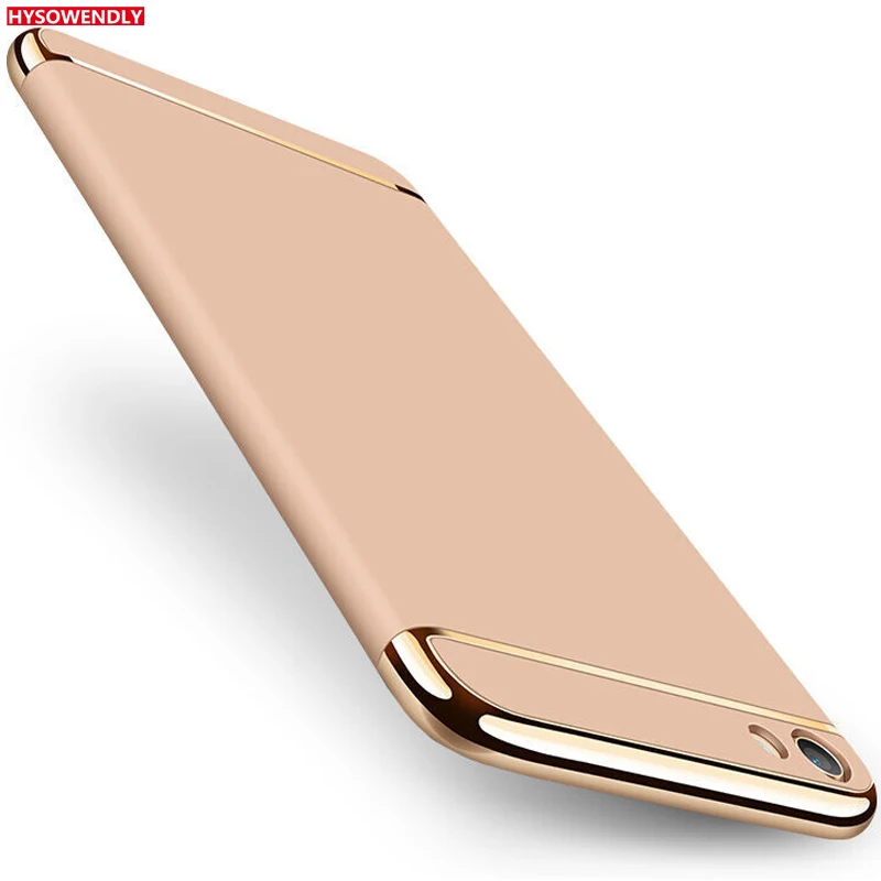 Роскошный чехол с золотым покрытием для BBK Vivo Y51 Y53 Y55 Y66 Y67 Y69 Y71 Y75 Y79 Y83 Y85