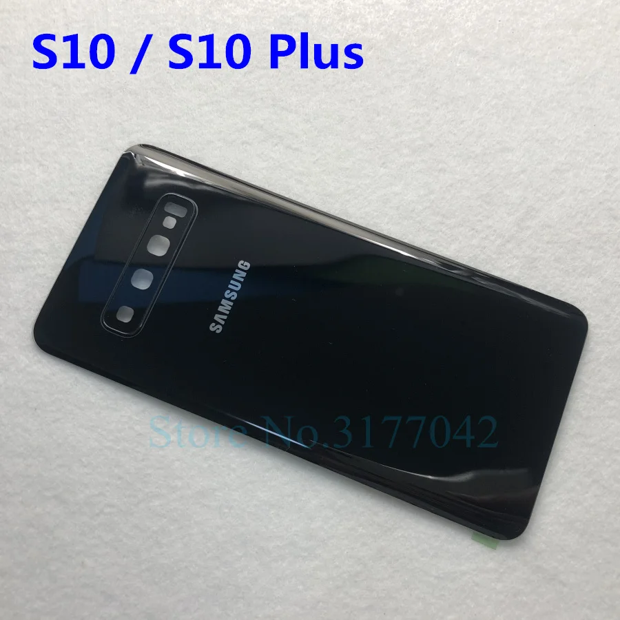 Samsung задняя Батарея Крышка для samsung Galaxy S10 плюс S10 S10e S10+ G9750 SM-G975F G9730 SM-G973F G970F сзади Стекло чехол