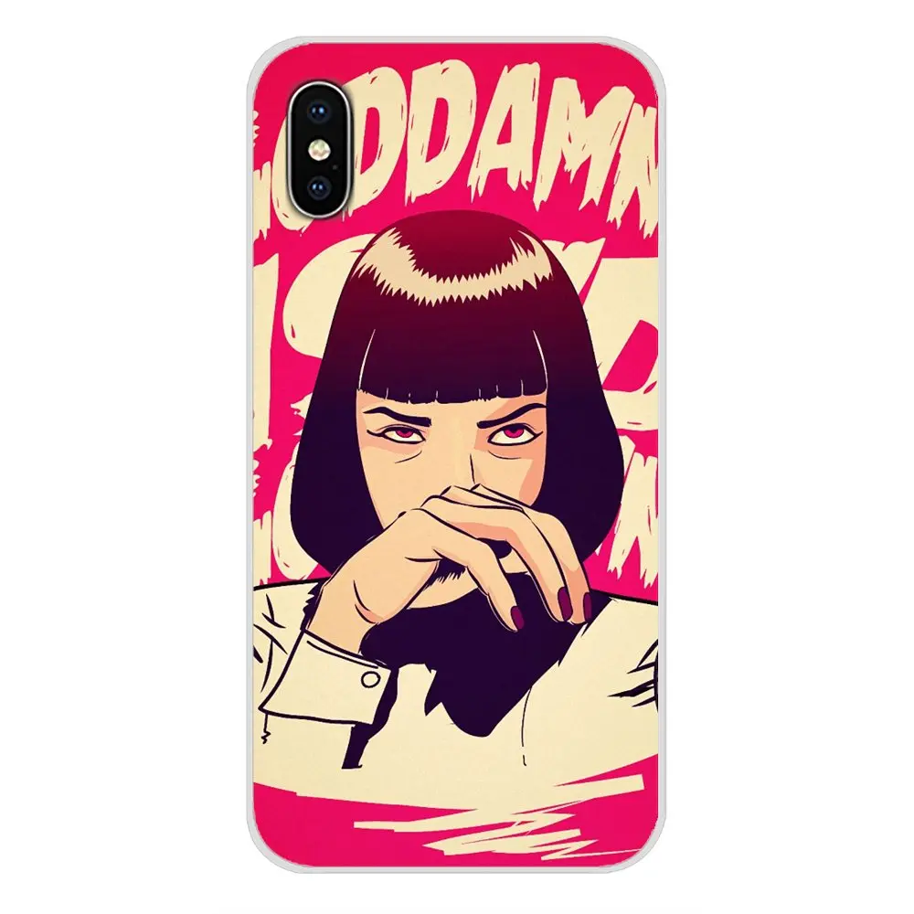 Чехол для телефона Motorola Moto X4 E4 E5 G5 G5S G6 Z Z2 Z3 G G2 G3 C Play Plus Pulp Fiction smoke gun аксессуары