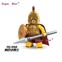 50 шт. super hero Спарта Gladiatus здания серии Блоки, блоки, друзья», для девочки и мальчика, детские игрушки
