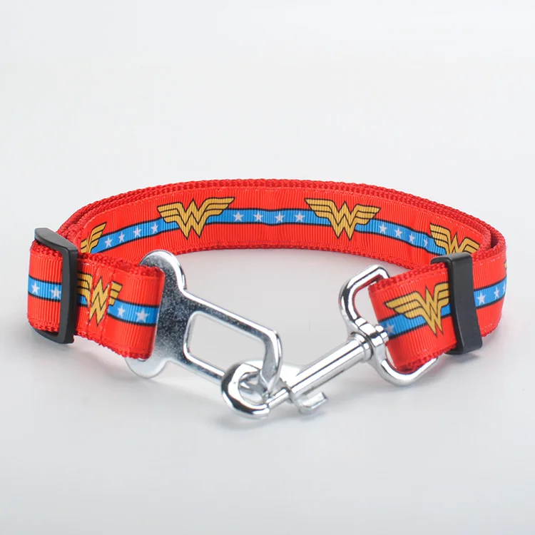 New 1&quot 25mm cartoon /halloween pattern printed grosgrain ribbon nylon car safety belt buckle for pet | Дом и сад