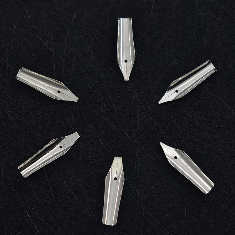 

1PC Stainless Steel Fountain Pen Art Parallel Tip Nib High Quality Ink Pen For Writing School Office Supplies Pen Accessories