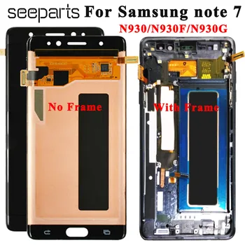 

5.7" For Samsung Galaxy Note7 N930 LCD Display + N930F Touch Screen Digitizer Assembly For Samsung note 7 LCD Display N930G