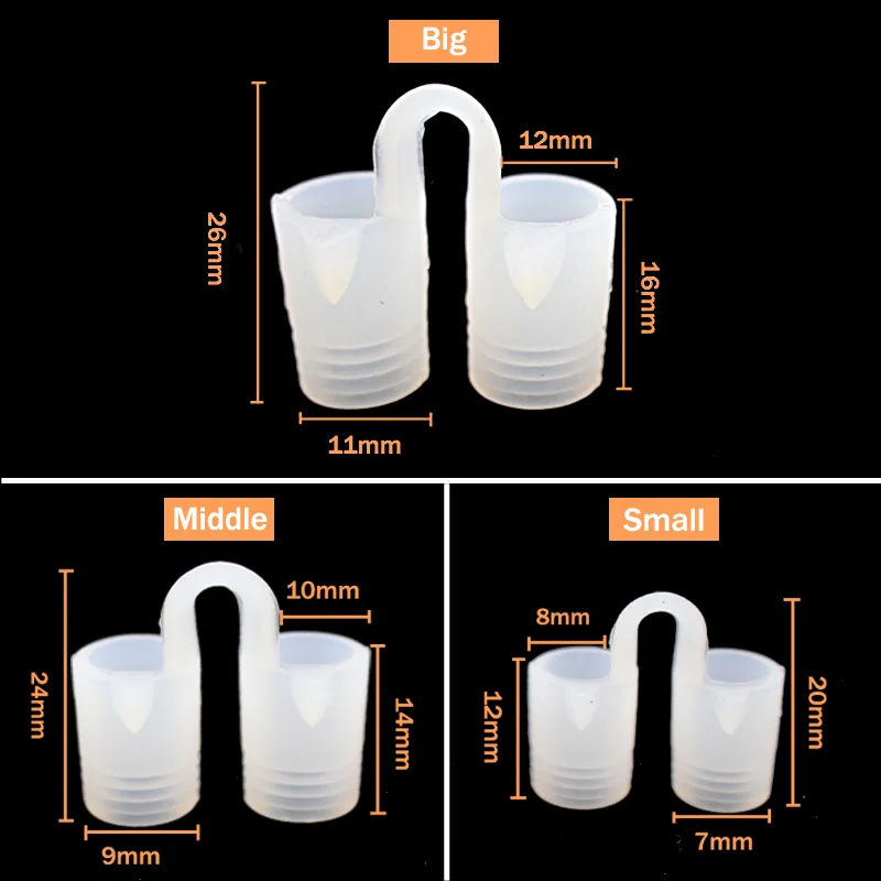 Силиконовая противохрапящая полоска на нос от храпа зажим для носа снимает храп фиксатор защита легкий сон дыхательный аппарат устройство заторы