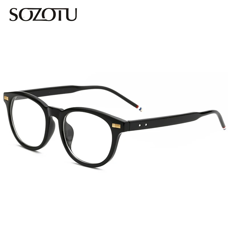 

Optical Eyeglasses Frame Men Computer Glasses Brand Spectacle Frame For Male Transparent Armacao de YQ137