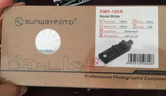 SUNWAYFOTO DMP-100R(DMP-10 головка штатива БЫСТРОРАЗЪЕМНАЯ пластина для DSLR камеры штатив Nodal S