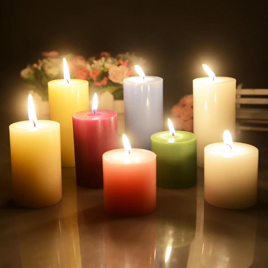 Домашние свечи Scentend, рождественские свечи на день рождения, Свадебные свечи, декорации, романтические свечи, подарки, свечи, воск 50X0034