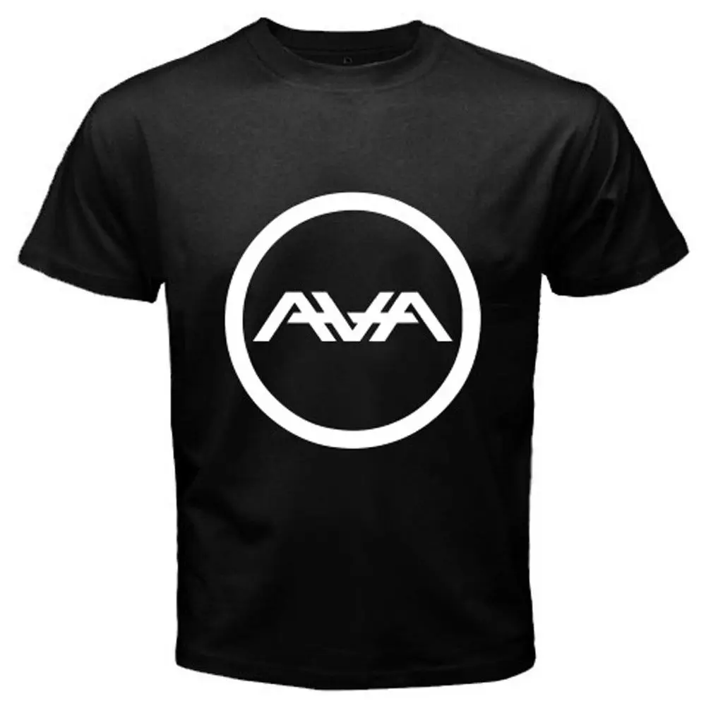 Anime Print Tee  New AVA ANELS AND AIRWAVES Ro Band Loo Men's Bla T-shirt Size S to 3XL Brand Clothing Hip-Hop Top