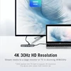 Convention Thunderbolt 3 Dock USB Hub Type C vers HDMI USB3.0 RJ45 Adaptateur pour MacBook Samsung Dex S8/S9 huawei P20 Pro usb c Adaptateur ► Photo 3/6