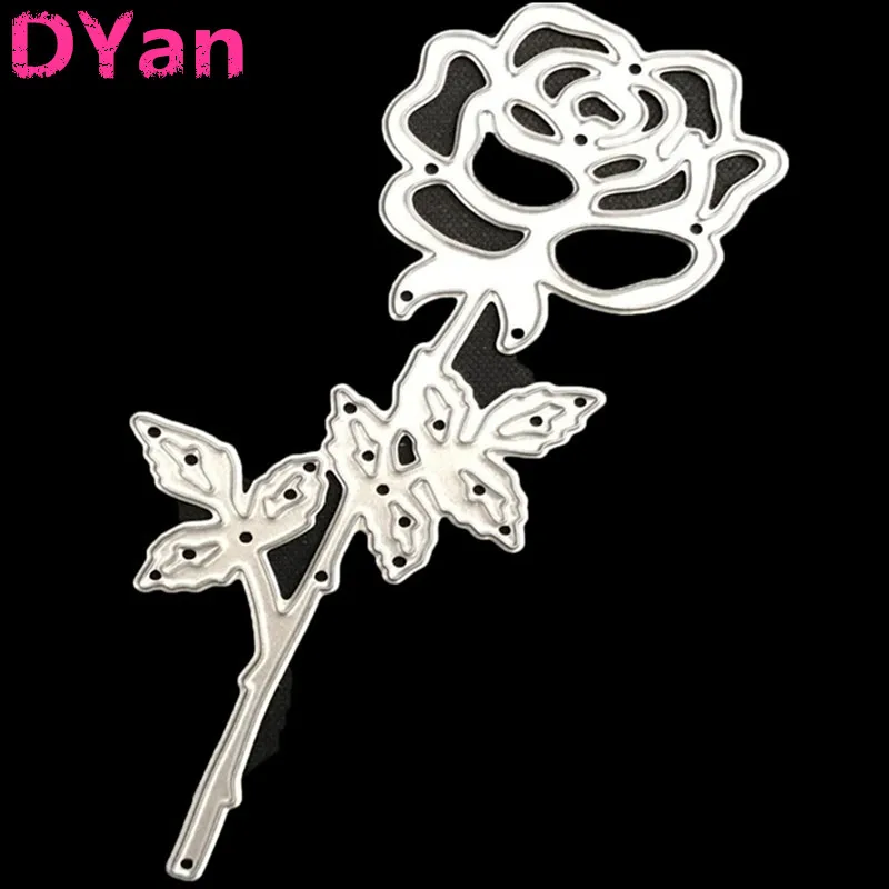 

Rose Shape Villa Metal Die Cutting Dies Scrap Booking Embossing Folder Suit For Sizzix Fustella Big Shot Cutting Machine D010