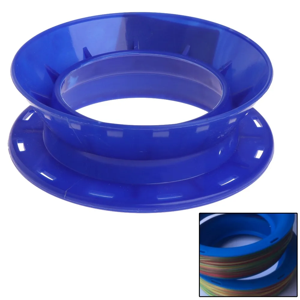 

Fishing Line Coiling Plate Plastic Handle Wire Winding Circular Main Coil Board