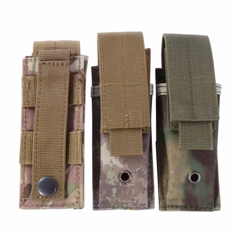 

Outdoor Multi-color Hiking Tactical Bag Molle Military Pack Key Mini Tools Magazine Holster Pouch Bag Hunting Accessories