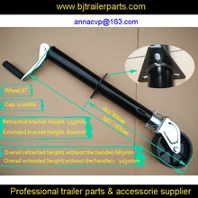 Круглый A-Frame Трейлер Джек topwind с колесом 1200 lbs Лодка RV прицеп camper, запчасти для прицепа