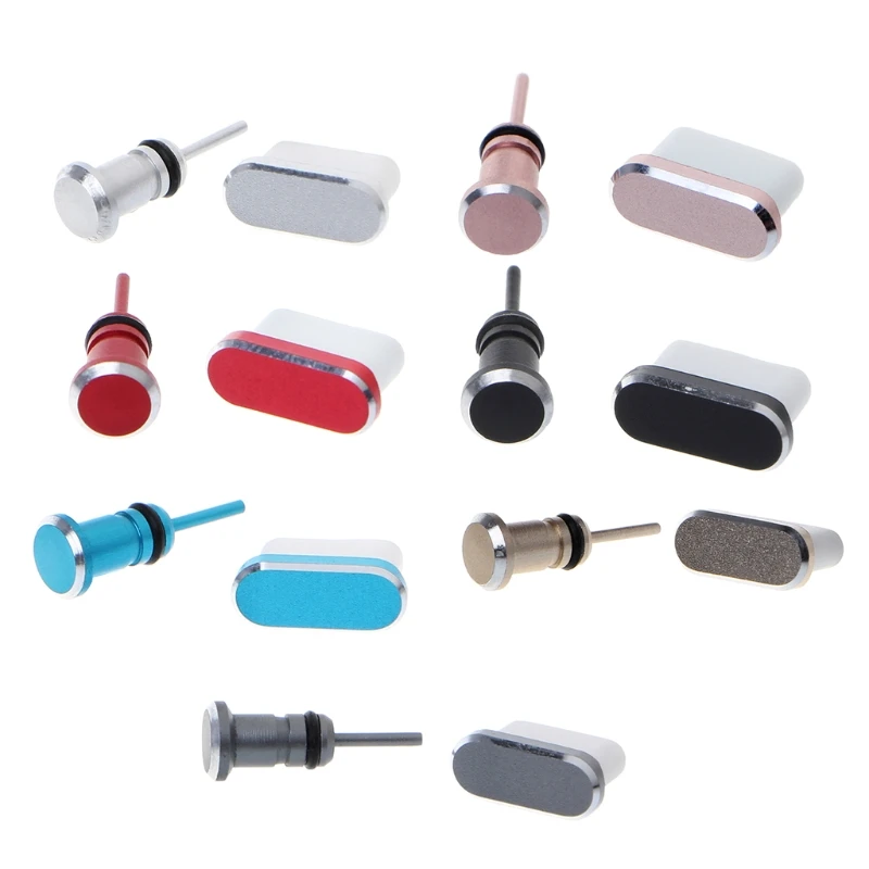 

Anti Dust Plug Set USB Type-C Port 3.5mm Earphones Jack Plug For Huawei P10