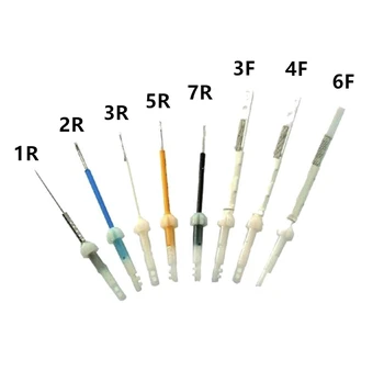

50Pcs 1-7 Round & Flat Needle for Dragon Machine Permanent Makeup Eyebrow Eyeliner Lips Tattoo Needles Replacement Part Supplies