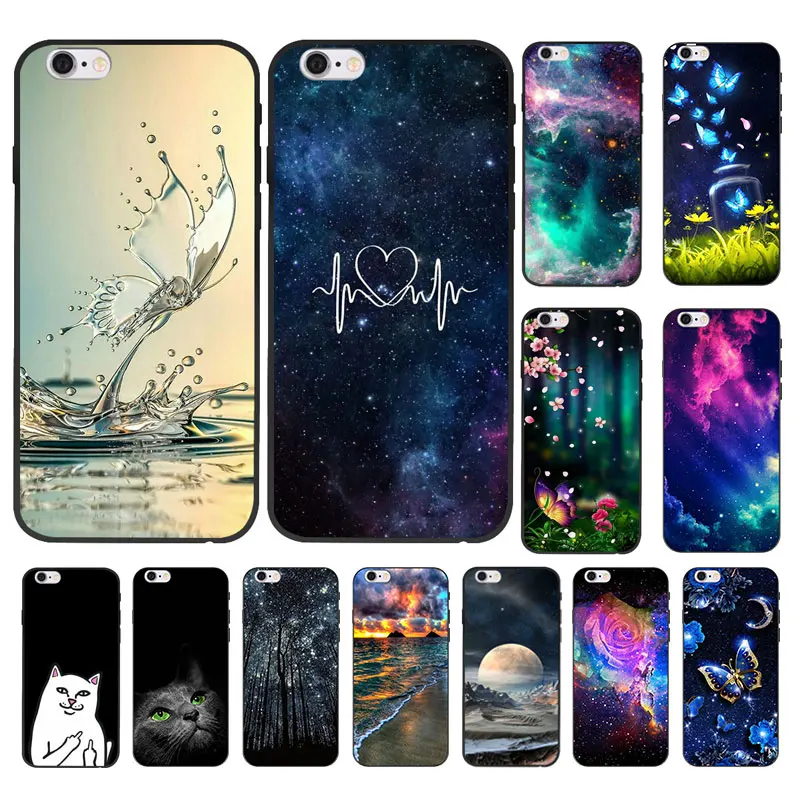 

For Huawei Y7 Prime 2018 Case Back Cover For Huawei Y7 Case 2018 Soft Silicone Cover For Huawei Y7 PRO 2018 Y 7 Case Black TPU