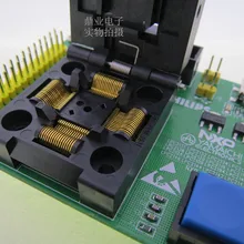 LQFP64 LPC2131/2136/2114/2109/2146/2119 burn-в гнездо золотым покрытием IC Тесты состав сиденье Тесты разъем Тесты bench