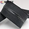 4Meters Meetee 5# Metal Zipper Without Slider Double Pull Garment Luggage DIY Zip Sewing Crafts Clothing Bags Accessories ZA201 ► Photo 2/5