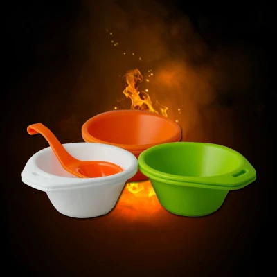 Портативная посуда 6 мисок 1 ложка Fire Maple для кемпинга 185 г PP 0.2L путешествий
