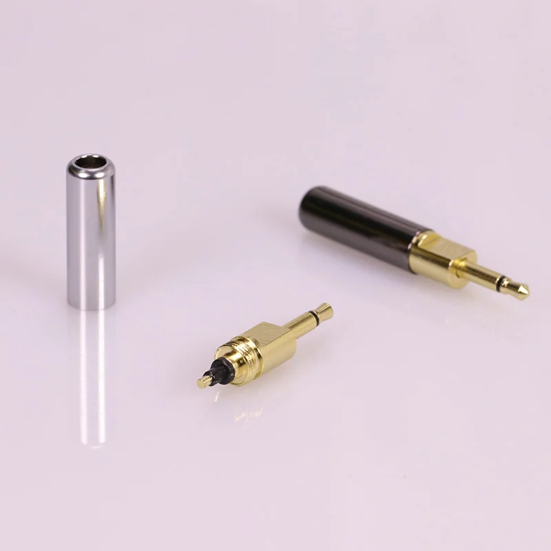10pcs lot 2 5mm Mini Jack 2 Poles 2 5mm Mono Male Plug High Quality Headphone Earphone Plug Wire Connector