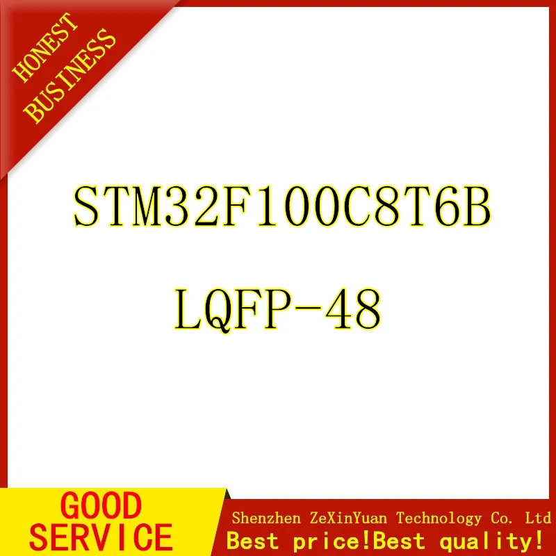 

2PCS STM32F100C8T6B STM32F100C8T6 ARM microcontroller 32F100C8T6B LQFP-48