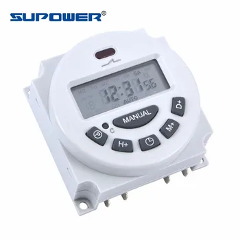 

10PCS/Lot L701 Electronic LCD Digital TIMER SWITCH L701 16A AC220-250V time switch weekly programmable electronic timer