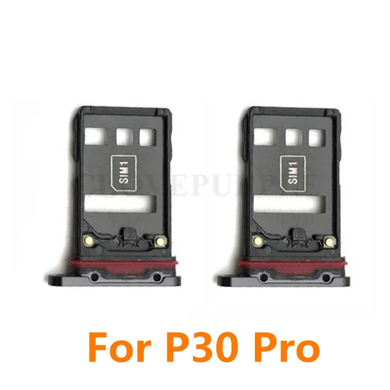 

SIM Card SD Card Tray Holder Slot Adapter Socket for Huawei P30 Pro